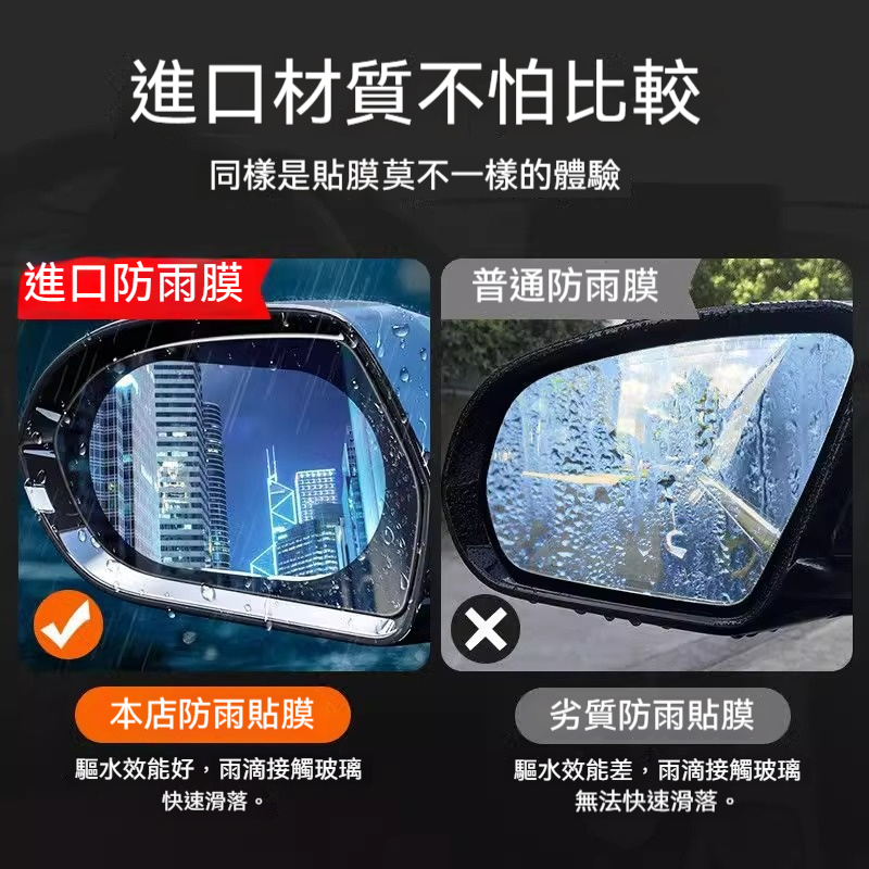 後視鏡防雨膜